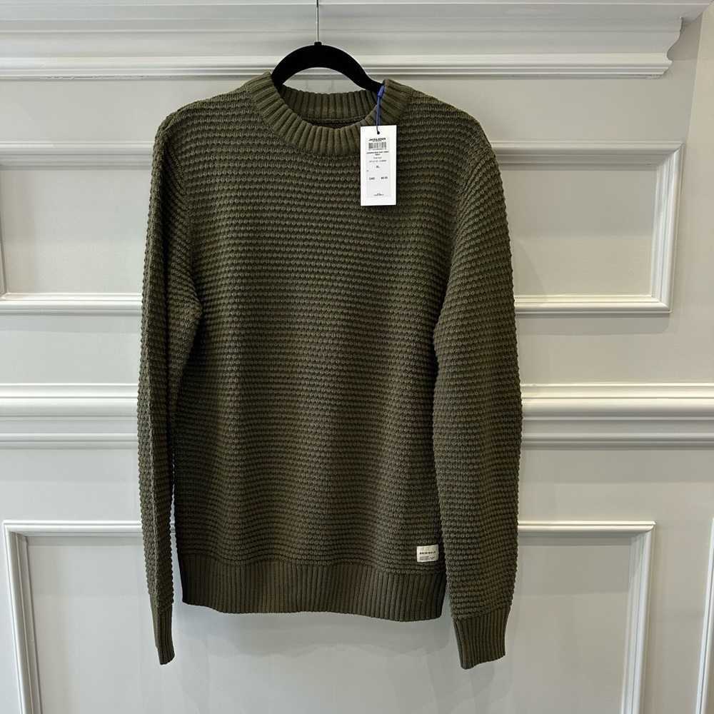 Jack & Jones Grayson Sweater | Colour Olive Night | Size XL | NWT